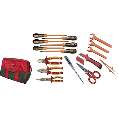 EGA MASTER ELECTRICIAN SET 16 PCS. 76690